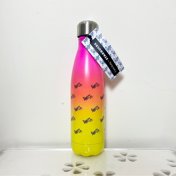 S'WELL × STARBUCKS × CURTIS KING LOVE ME GRADIENT ORIGINAL BOTTLE - Picture 2 of 2